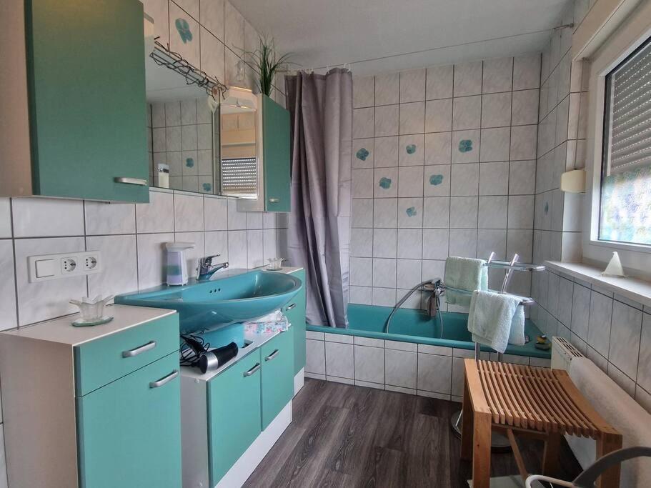 Gemuetliche 3-Zimmer-Wohnung, Zentral Gelegen Apensen Kültér fotó